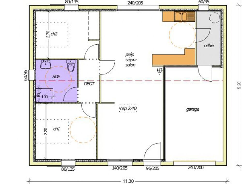 MAISON À CONSTRUIRE DE 70 M² PROCHE DE LA ROCHE-SUR-YON<....