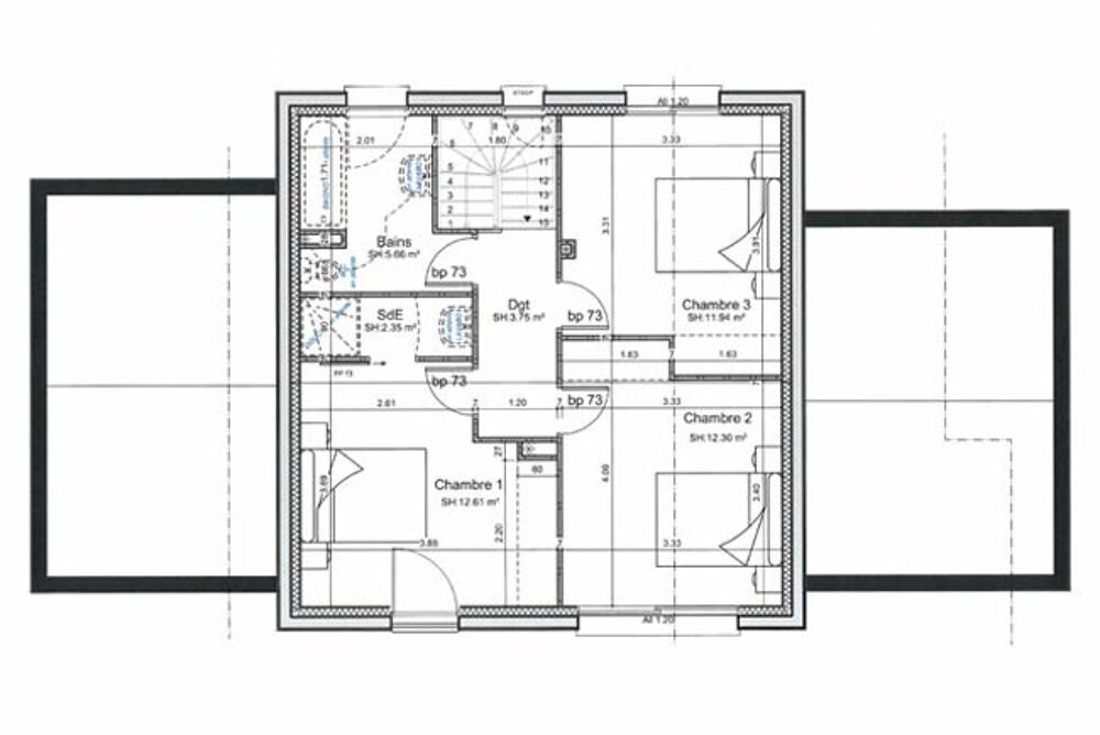 vente Maison - 4 pièce(s) - 115 m² Lamberville (76730)