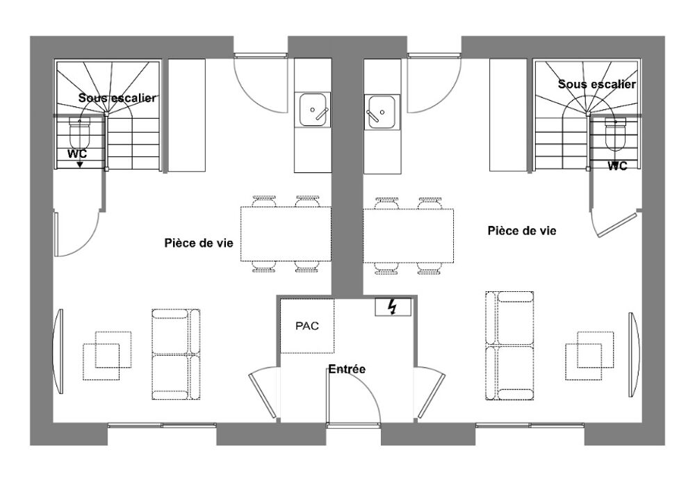 MAISON À CONSTRUIRE DE 100 M² À BADEN, PROCHE DE VANNES.....