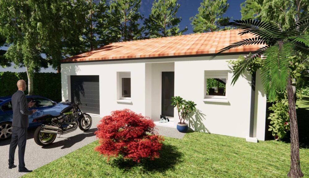 MAISON À CONSTRUIRE DE 54 M² À L'AIGUILLON-SUR-VIE <....