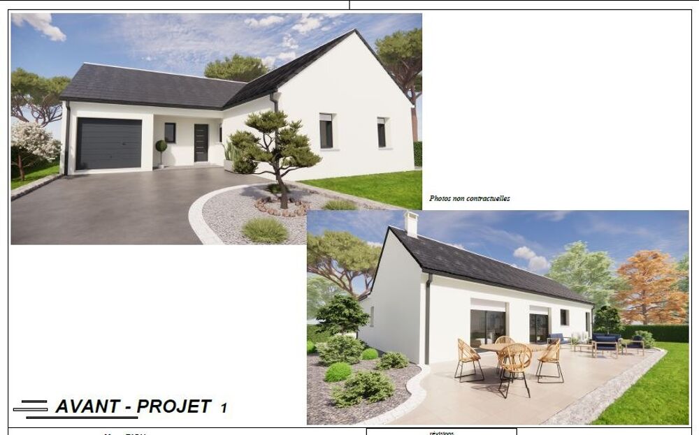 MAISON À CONSTRUIRE DE 90 M² IDÉALEMENT SITUÉE À MARIGNÉ....