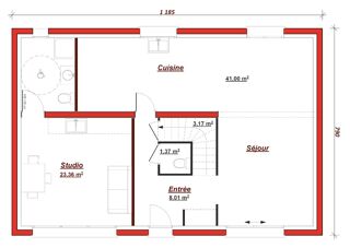  Maison � vendre 6 pi�ces 140 m�