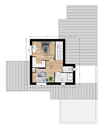  Maison 5 pi�ces 134 m� Tierc�