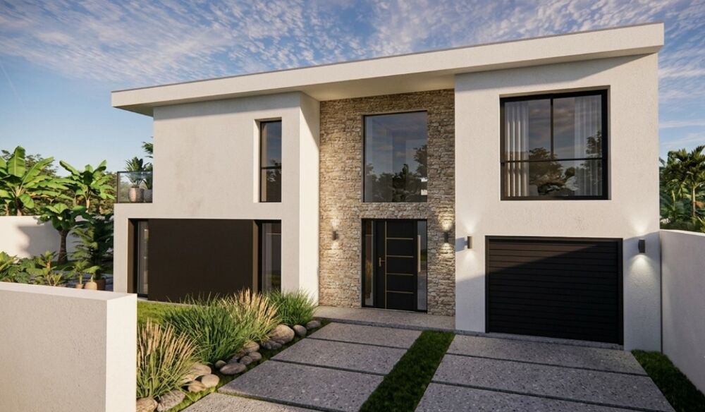 Maison individuelle moderne sur mesure Pièce de....