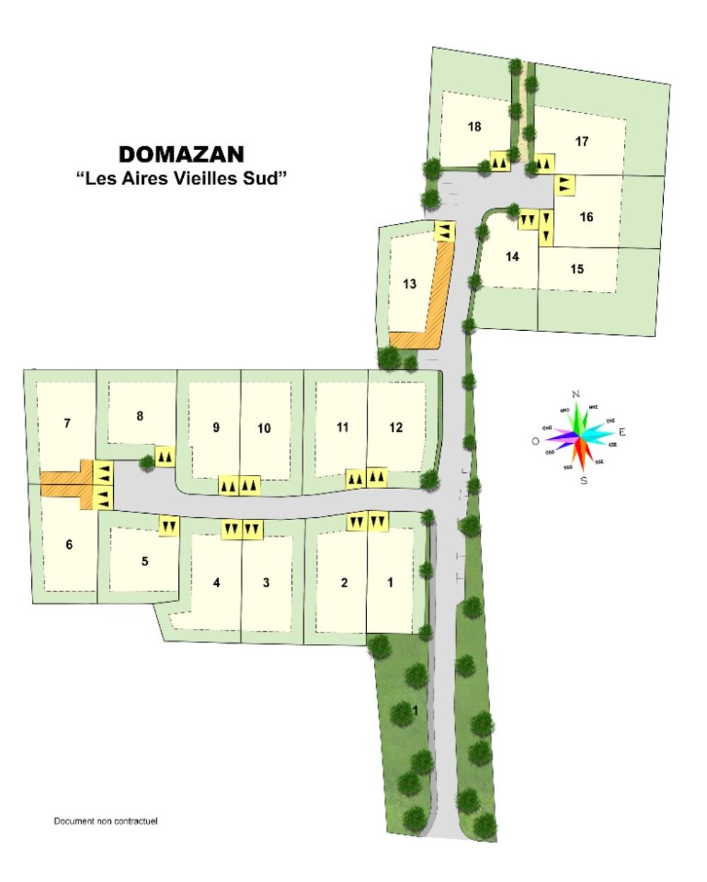 vente Terrain - 430 m² Domazan (30390)