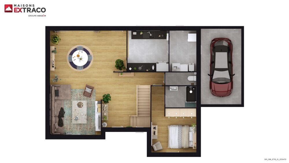 vente Maison - 7 pièce(s) - 156 m² Ouainville (76450)