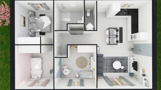  Maison à vendre 4 pièces 77 m²