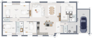  Maison 6 pièces 140 m² Saint-caprais
