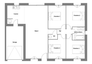  Maison 5 pi�ces 90 m� Sainte-luce-sur-loire