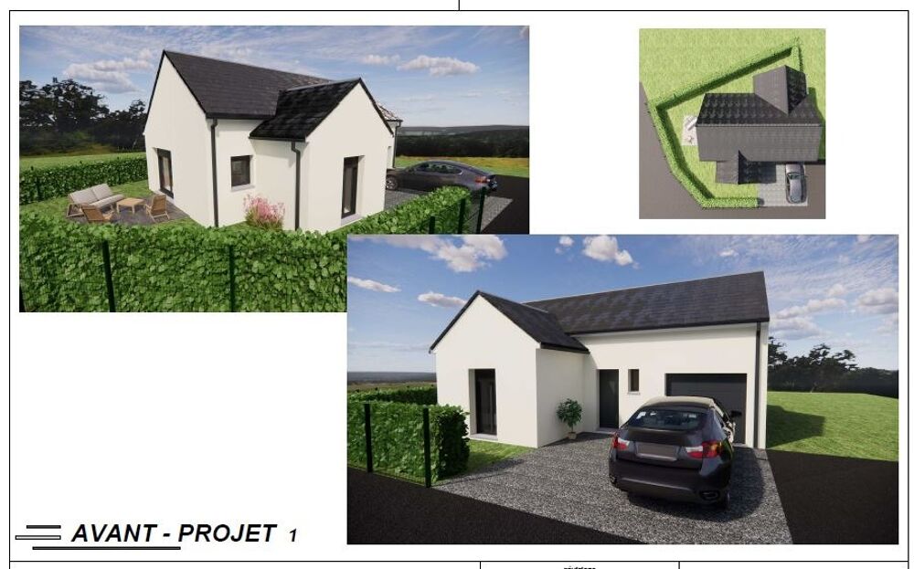 MAISON À CONSTRUIRE DE 4 PIÈCES D'UNE SURFACE DE 79 M², ....