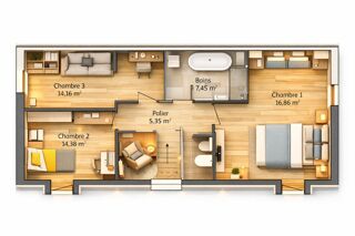  Maison à vendre 5 pièces 90 m²