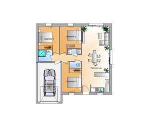  Maison à vendre 4 pièces 72 m²