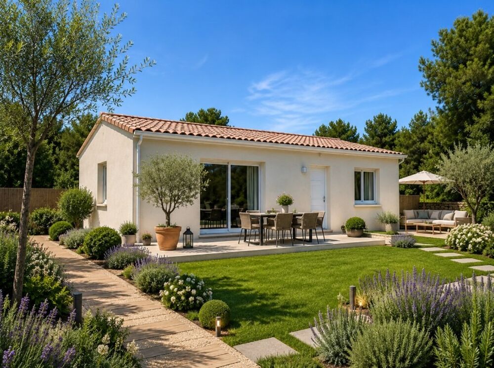 🏡 Terrain + Maison 90 m² - Saint-Maximin-la-Sain....