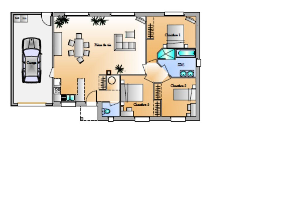 vente Maison - 4 pièce(s) - 92 m² Challans (85300)