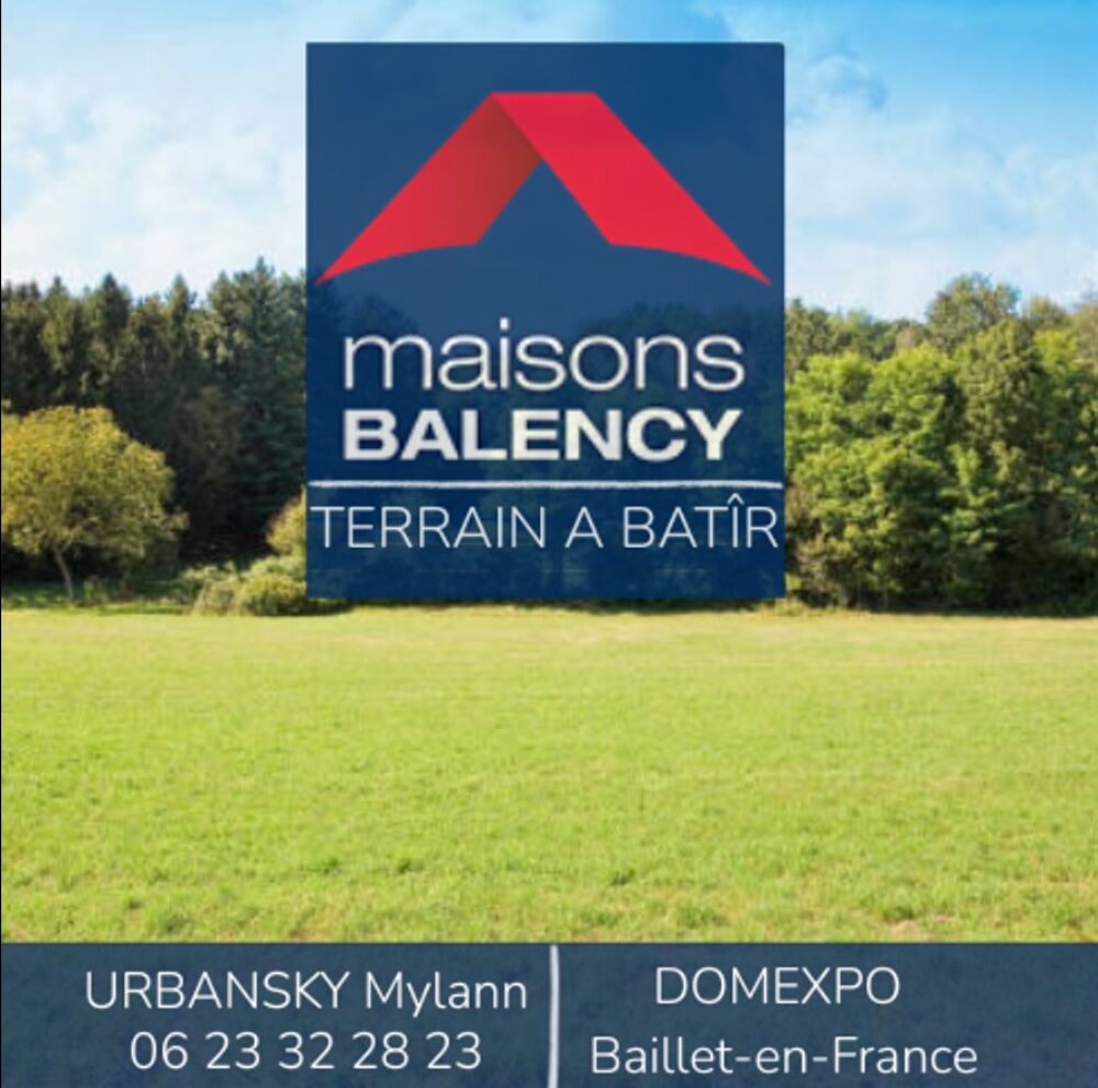 vente Terrain - 304 m² Éragny (95610)