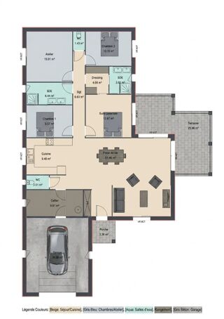  Maison à vendre 5 pièces 120 m²