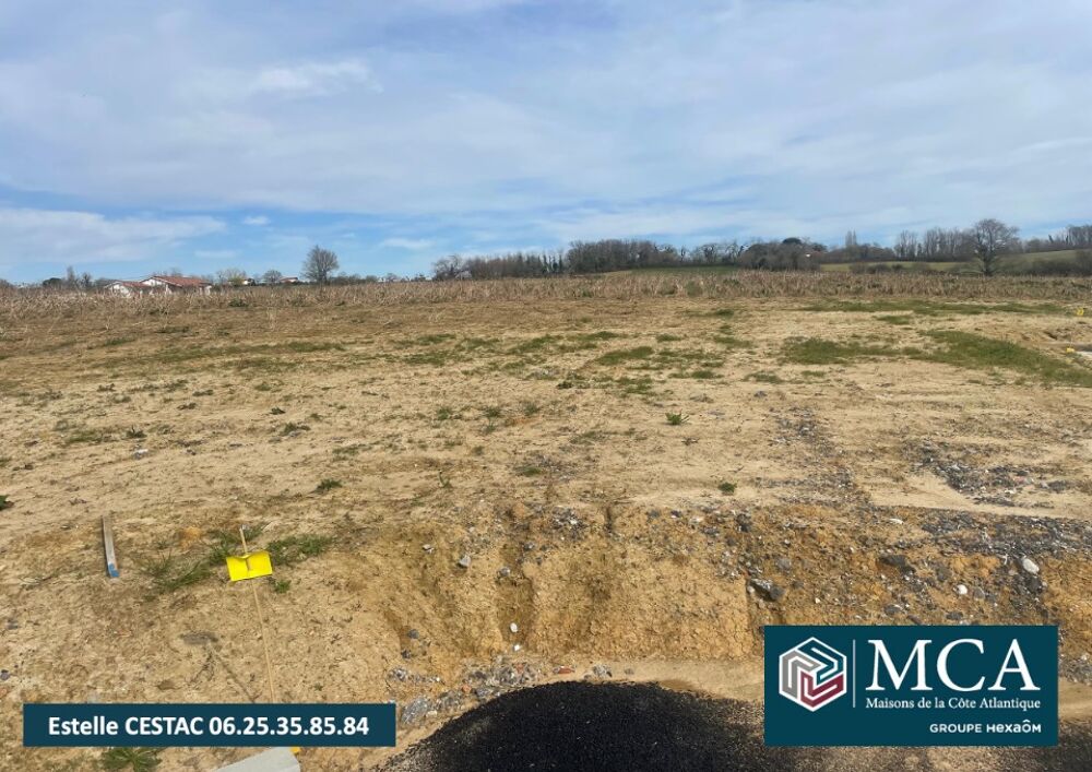vente Terrain - 600 m² Arancou (64270)