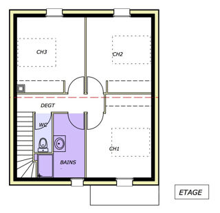  Maison  vendre 4 pices 90 m