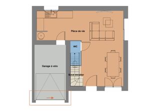  Maison 4 pi�ces 73 m� Quimperl�