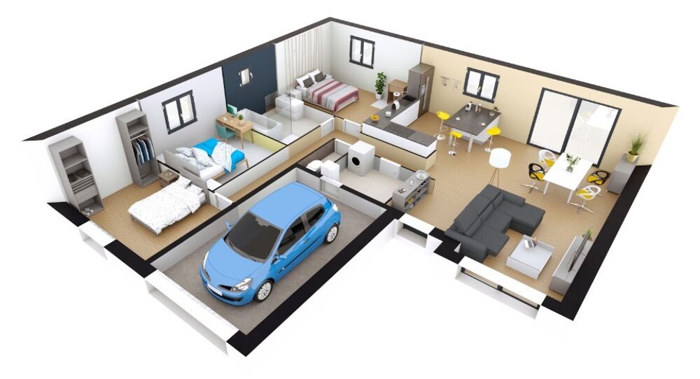 vente Maison - 4 pièce(s) - 98 m² Oudalle (76430)