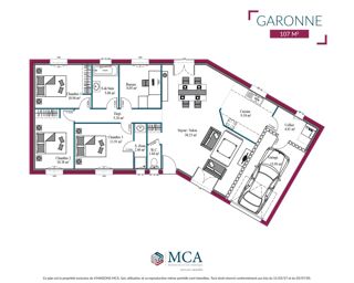  Maison  vendre 3 pices 69 m