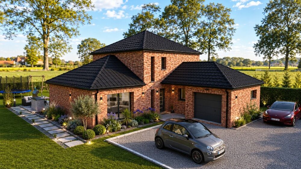 VENTE d'une maison T6 (125 m²) à Lambres-lez-Douai I....
