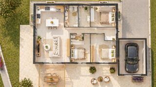  Maison � vendre 4 pi�ces 90 m�