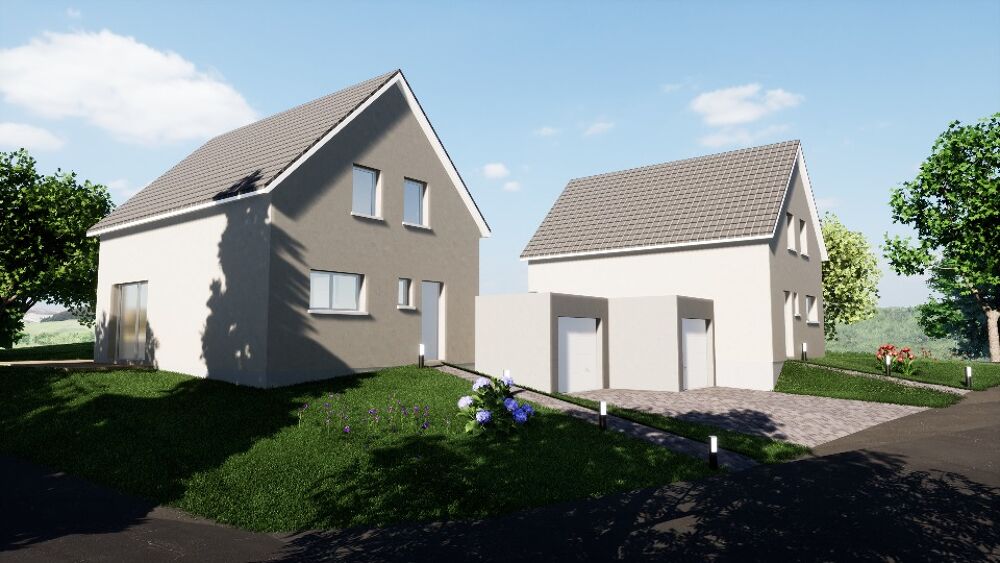 vente Maison - 4 pièce(s) - 101 m² Alteckendorf (67270)