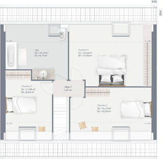  Maison � vendre 5 pi�ces 100 m�