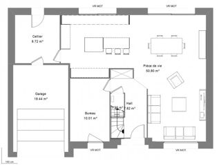  Maison 4 pi�ces 120 m� N�ux-les-mines