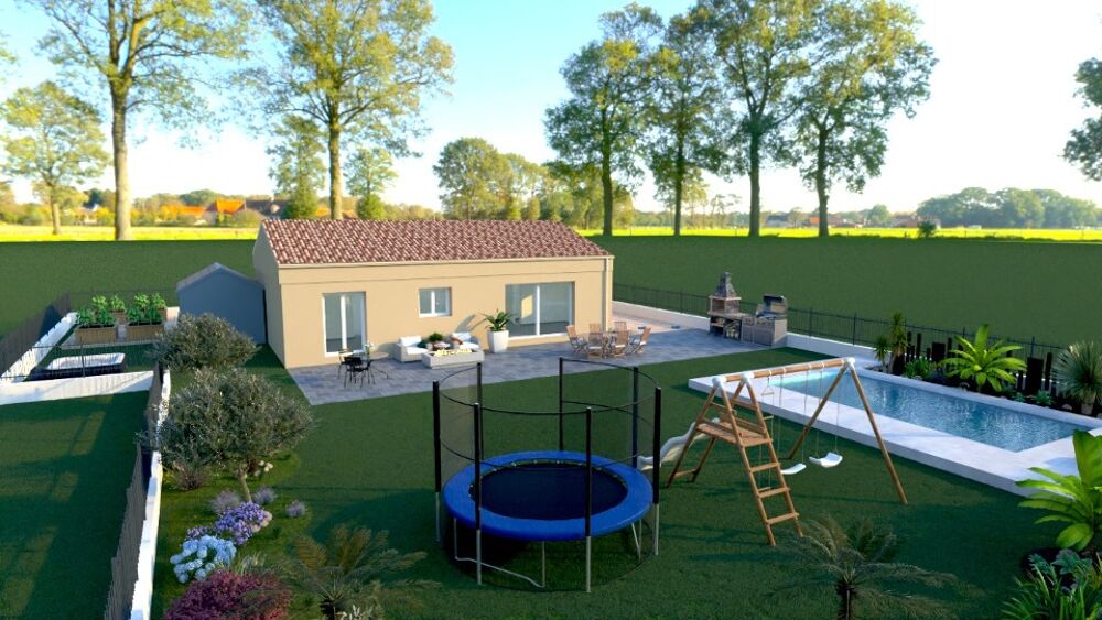 MAISON À CONSTRUIRE DE 95 M² PROCHE DE BÉZIERS, 5 PIÈCES....
