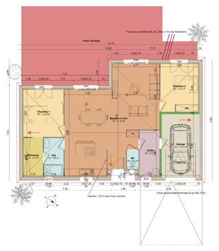  Maison 4 pièces 105 m² Sainte-maure-de-touraine