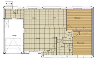  Maison 5 pi�ces 77 m� La guierche