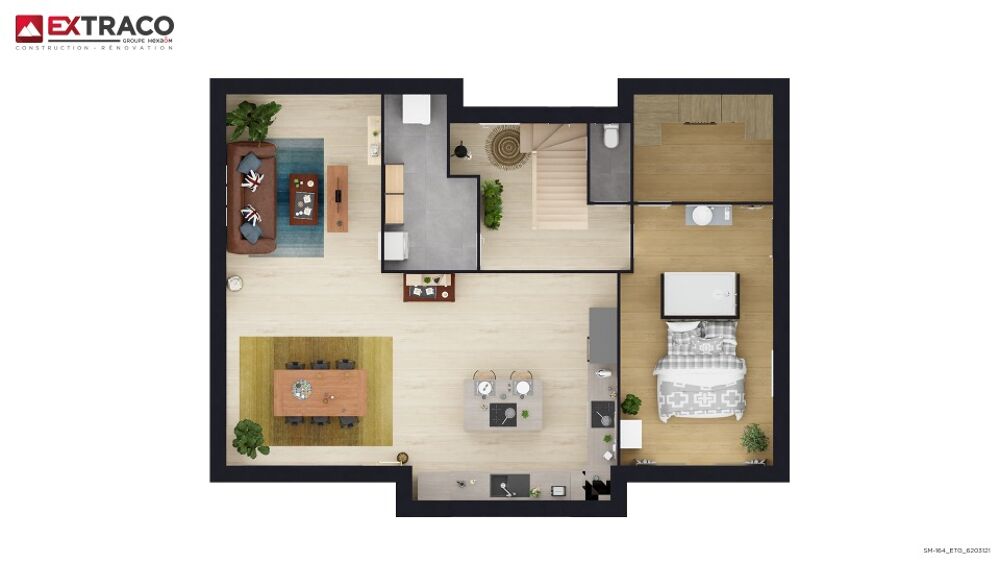 vente Maison - 7 pièce(s) - 164 m² La Villeneuve-en-Chevrie (78270)