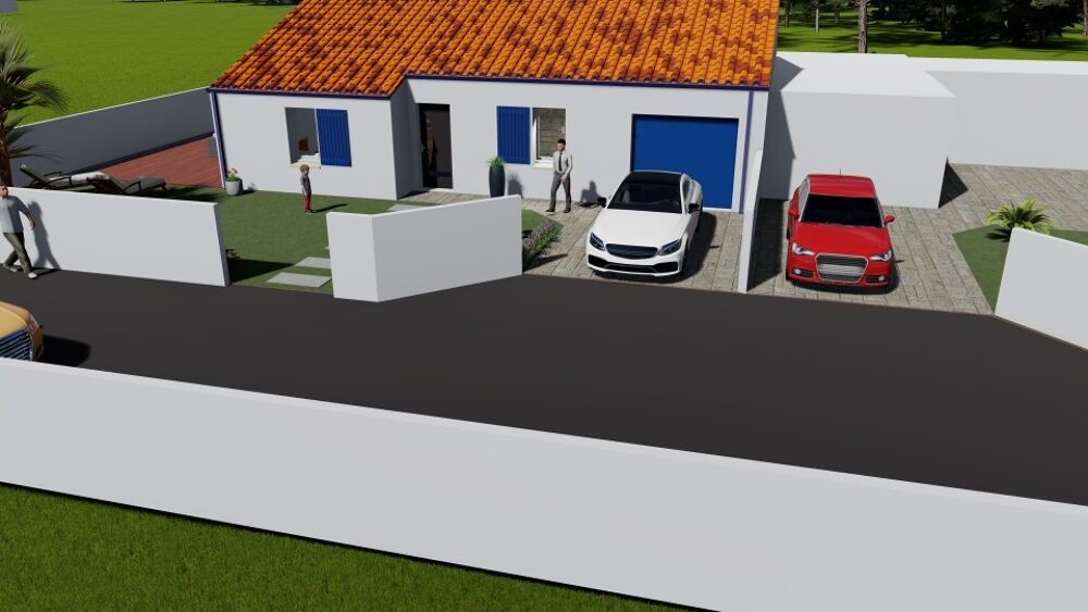 vente Maison - 4 pi�ce(s) - 90 m� Saint-Hilaire-de-Riez (85270)