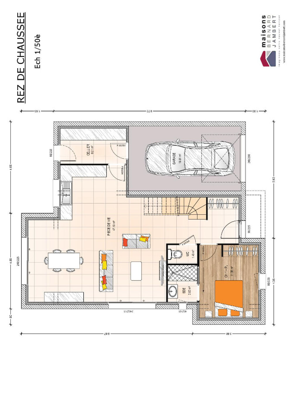 vente Maison - 5 pièce(s) - 110 m² Brissac-Quincé (49320)