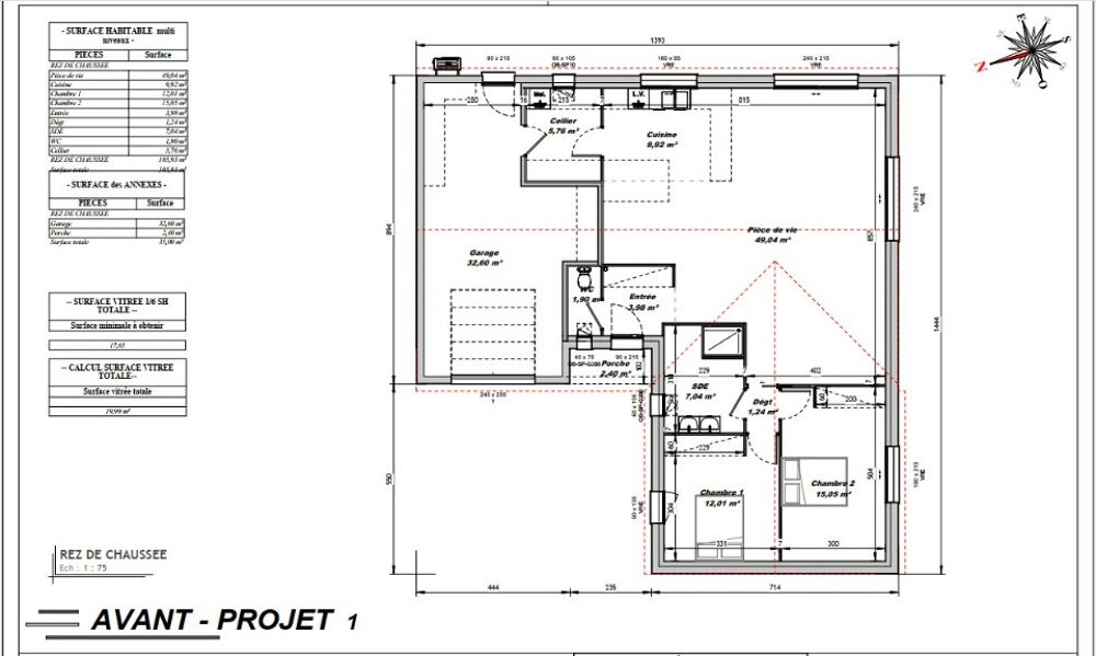 vente Maison - 3 pièce(s) - 100 m² Gond-Pontouvre (16160)