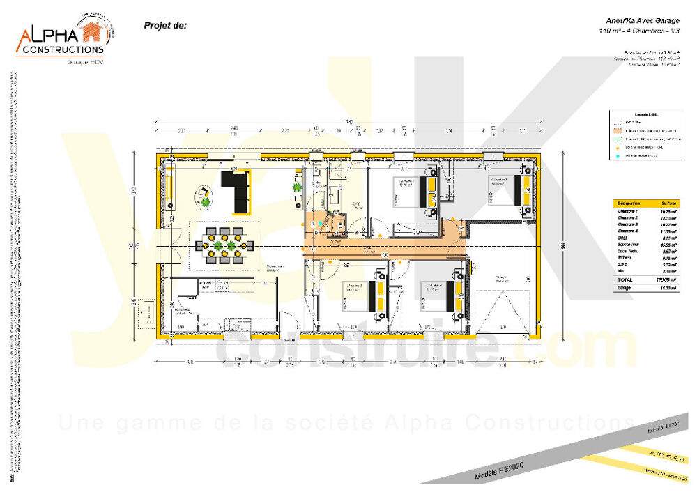 vente Maison - 5 pièce(s) - 110 m² Marminiac (46250)