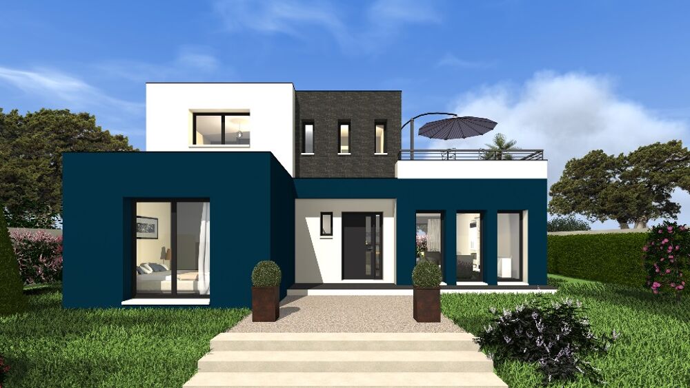 Projet de construction d'une maison de 145m2. Sous sol e....