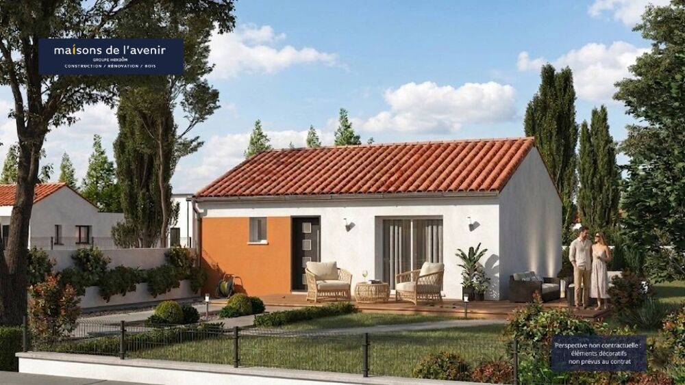 MAISON À CONSTRUIRE DE 55 M² IDÉALEMENT SITUÉE À LA VARE....