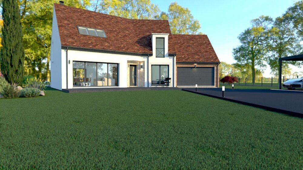 🏡 BOULLAY-LES-TROUX - Terrain + maison contempor....