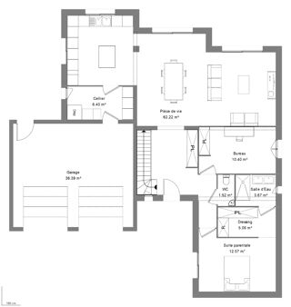  Maison 6 pi�ces 140 m� Tendu