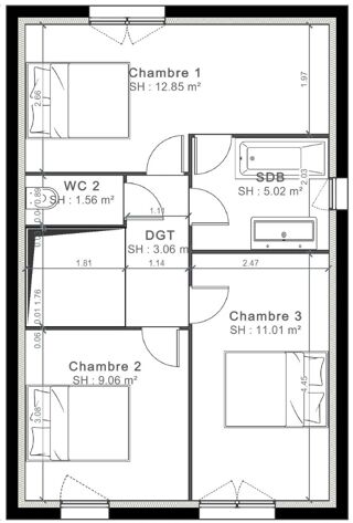  Maison 4 pièces 87 m² Saint-maur-des-fossés