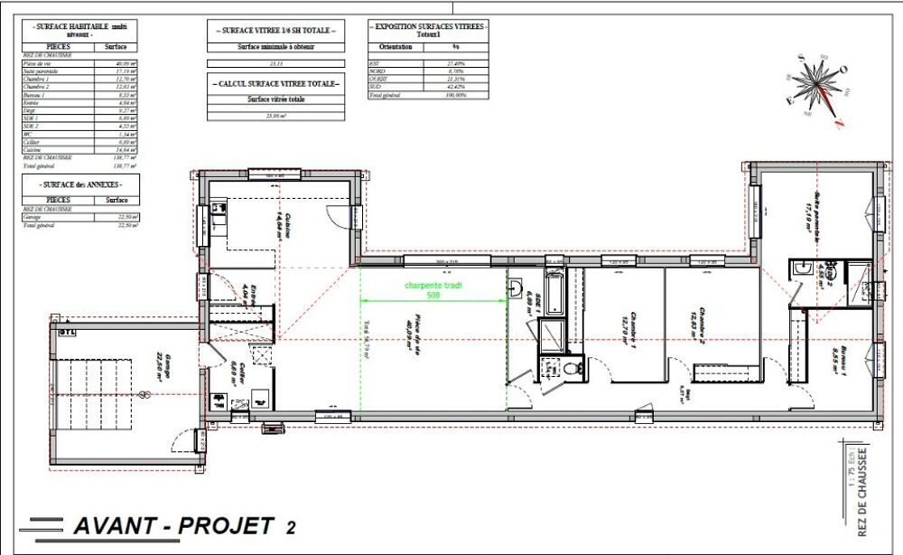 vente Maison - 5 pièce(s) - 130 m² Anais (16560)