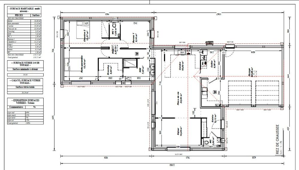 vente Maison - 5 pièce(s) - 110 m² Gond-Pontouvre (16160)