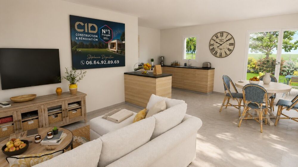 vente Maison - 3 pièce(s) - 60 m² Veigné (37250)