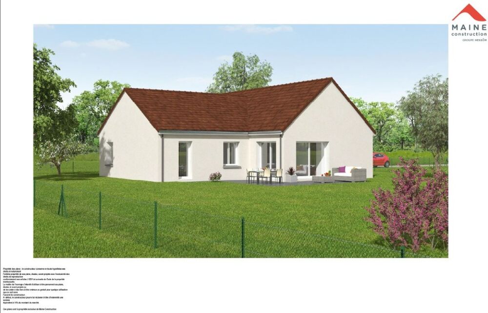 vente Maison - 4 pièce(s) - 104 m² Lavernat (72500)