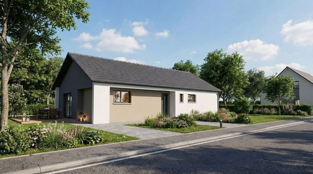 vente Maison - 4 pièce(s) - 91 m² Balgau (68740)