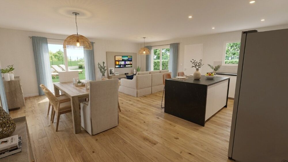 Maison neuve 93 M2 avec jardin à MONTCHENU (26250) V....