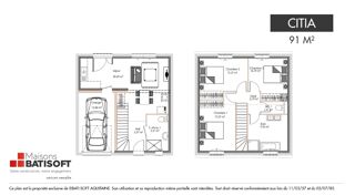  Maison � vendre 4 pi�ces 91 m�